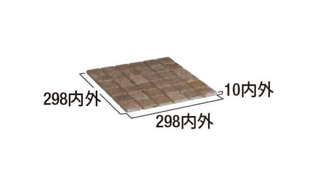 ラザリー-寸法図-3・3モザイク