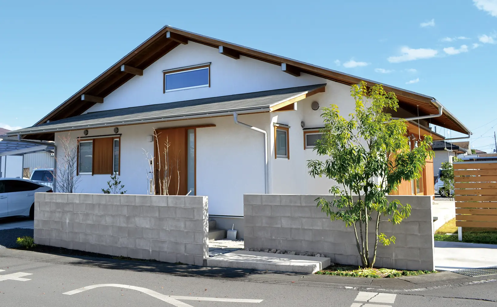 素地ブロック(スタンダードブロック)_施工例