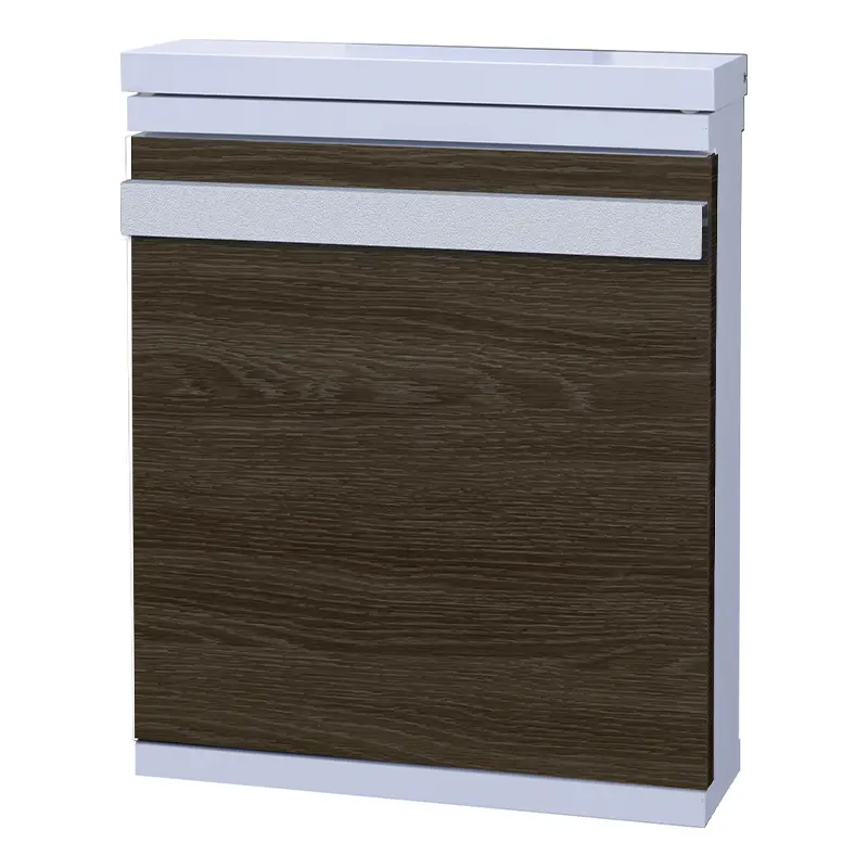 レクタポスト-カラーバリエーション-ウッディグレー