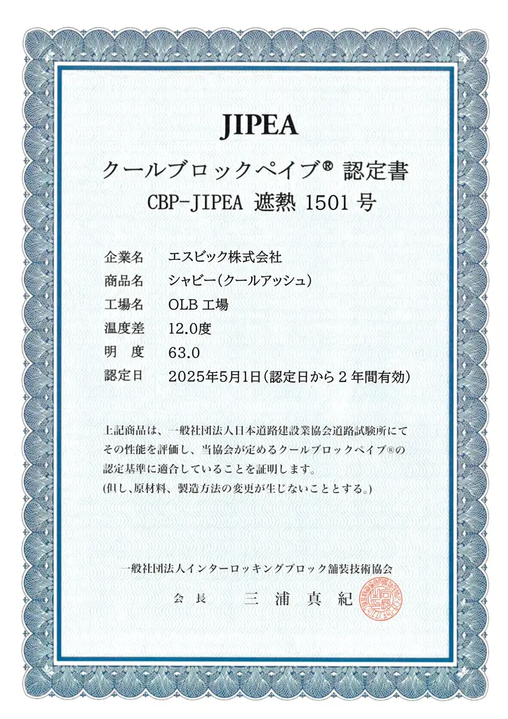 シャビー_TIPS_認定書