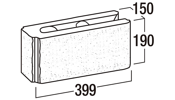 リブロックRX-寸法図-150-1Wコーナー