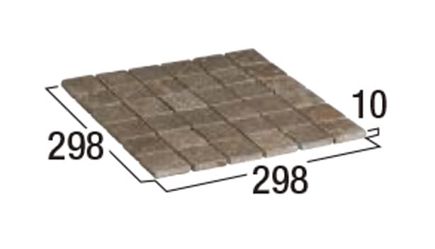 ラザリー-寸法図-３・３モザイク