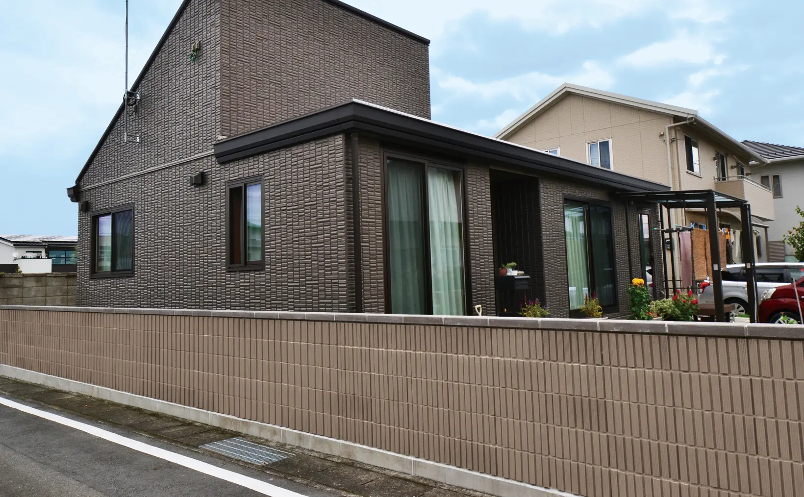 ウルトラメタル_ダークブラウンM_施工例