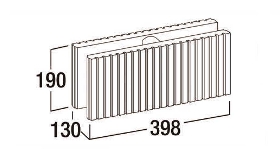 タフD130-寸法図-基本形横筋