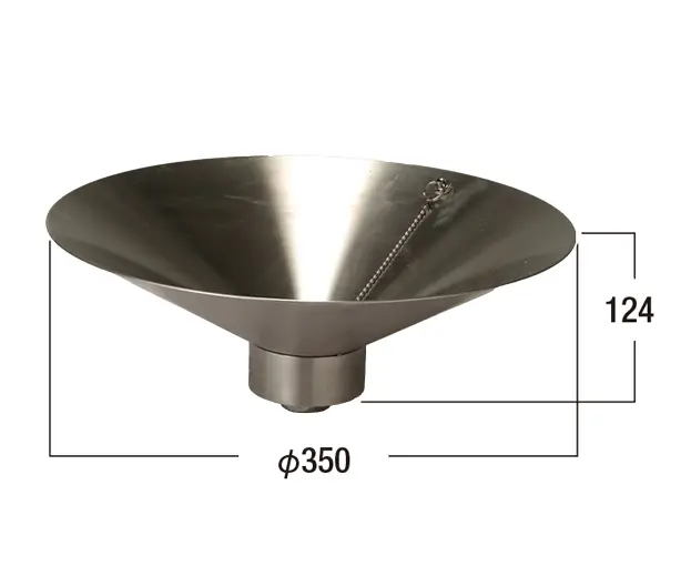 オアシスシリーズ/スリムタイプ/ステンレスパン-寸法図-ステンレスパン