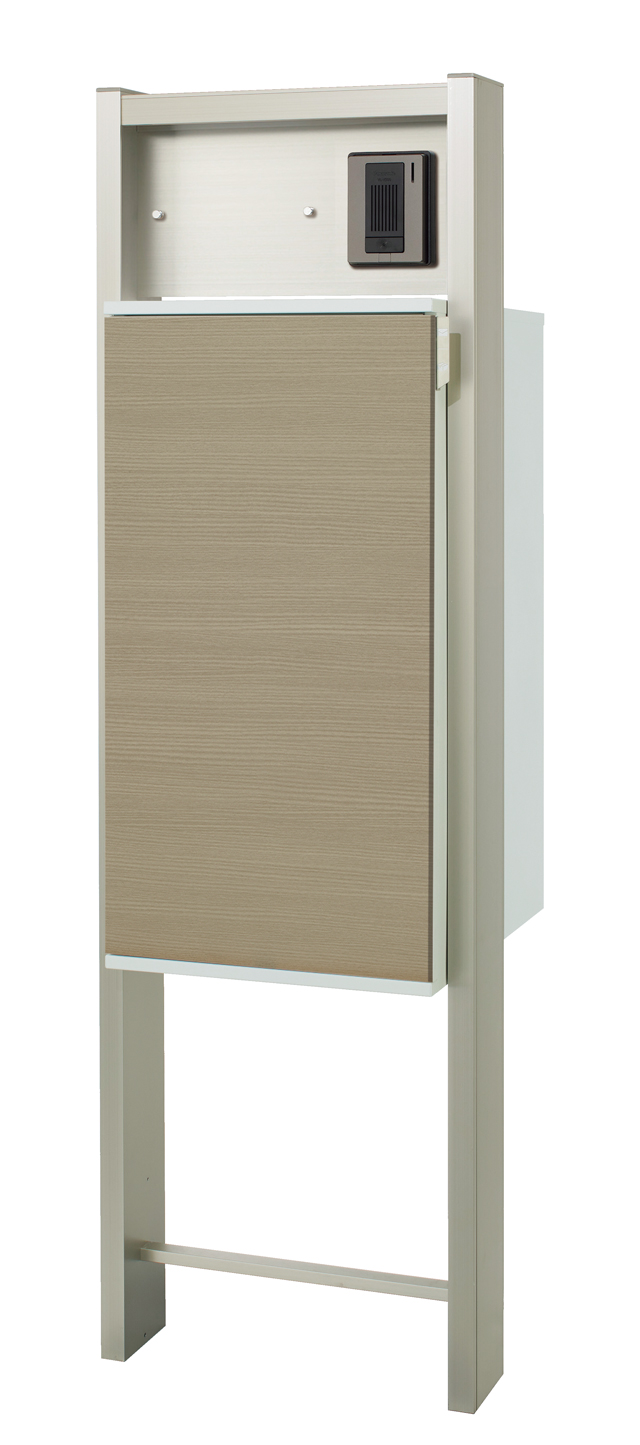 マージ-カラーバリエーション-本体：シルバー<br />
パネル：ウッディライトグレー